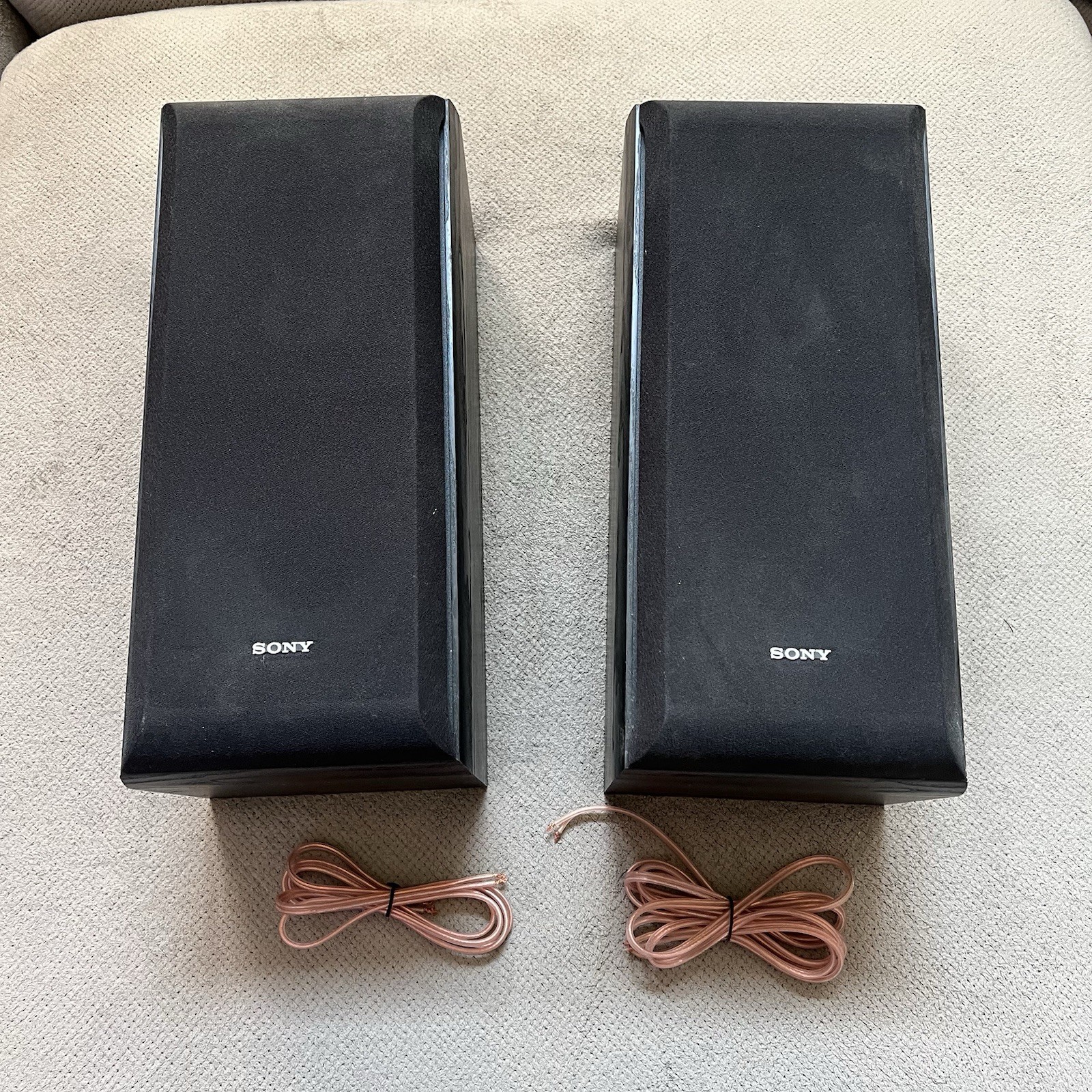 Sony SS-B3000 120W 3-Way Bookshelf Speakers with Tested Wire