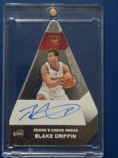 Blake Griffin 2012-13 Panini Preferred Choice Award Die-Cut Autograph /25 Auto