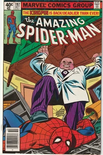 Lot of 2: Amazing Spider-Man, #197, 1979, NM- & # 198, 1979, VF