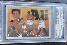 1991 AW SPORTS BOXING MUHAMMAD ALI AUTOGRAPHED PSA  AUTHENTICATED