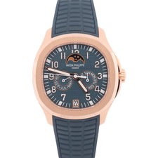 Patek Philippe Aquanaut 39mm Blue Dial Watch Ref# 5261R-001