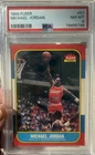 1986-87 Fleer Michael Jordan Rookie #57 PSA 8 NM-MT Q0914