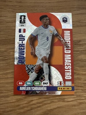Panini Adrenalyn XL FIFA World Cup 2026 Midfield Maestro Aurelien Tchouameni