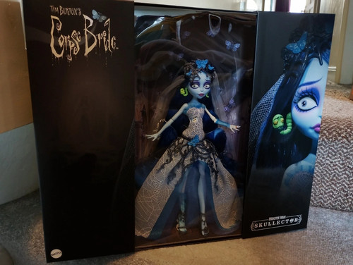 Monster High Corpse Bride Emily Puppe Brandneu in Box Tim Burton Collab🔥