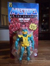Masters of the Universe Origins Mer-Man 2021 Mattel MOTU Sealed Unpunched