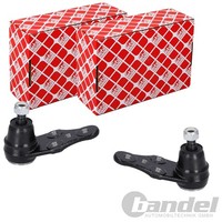 2X febi bilstein Traggelenke Unten Vorne Beidseitig Passend FÜR Chevrolet Lanos