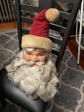 Vintage Harold Gale Santa Claus Store Display Head For Restoration