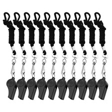 10 Pcs Emergency Whistle Survival Loud Basketball Sports Referee Coaches