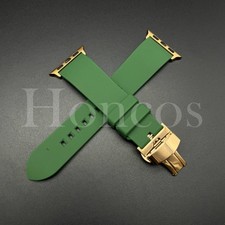38 40 41 42 44 45 46 49 MM Rubber Band For Apple Watch Series 10 9 8 7 6 5 4 GN