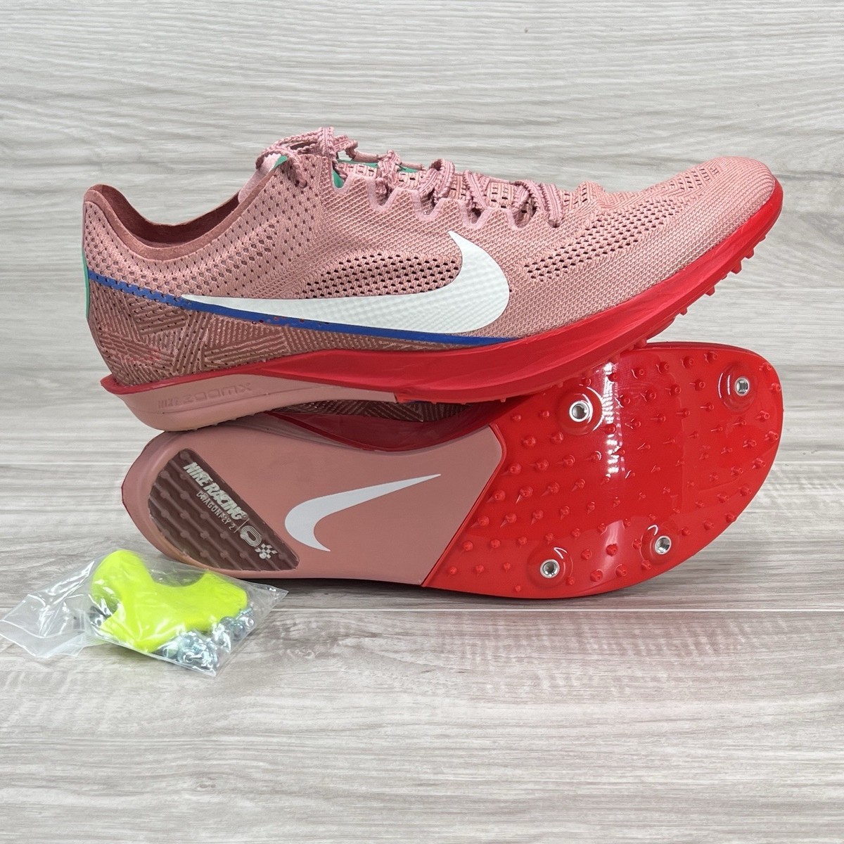Men's Nike ZoomX Dragonfly 2 Men's 9.5 Red Stardust Track Spikes