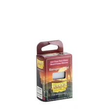 (100-Pack) Dragon Shield Mini European Size Board Game Card Sleeves 45 x 68mm