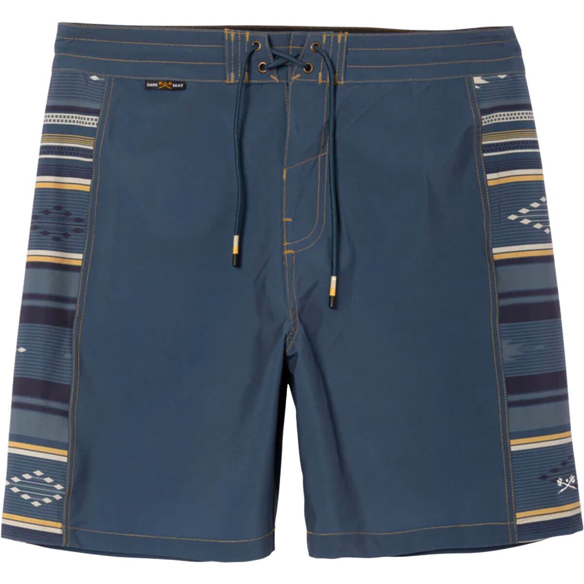 Мужские шорты Dark Seas Buck Boardshort темно-синего цвета 32 13990₽