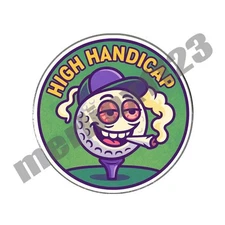 420 Funny Weed Joint Stoner Baked High Handicap Golf Ball Marker Novelty Gift