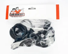 Bally Addams Family Pinball Machine Replacement Repair Rubber Ring Kit Black