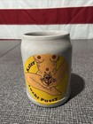 VINTAGE FUNNY RISQUE STONEWARE BEER MUG STEIN BARWARE GERMAN 0.5L GERZ SOLDAT — photo 1