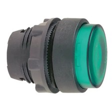 1PC SCHNEIDER ELECTRIC ZB5AW13 Pushbutton Head, Green, Momentary, 22.4mm Cutout