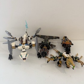 Lego Ninjago 70747 70748 70666 70672 Sets As Is Incomplete With Manual