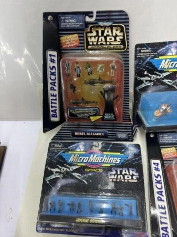 Micro Machines 星球大战 批量 NIP Galoob 4 件装 Dewback Rebel Imperial 船套装 — 第 2/3 张图片