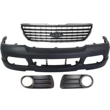 Bumper Cover Fascia Front for Ford Explorer 2002-2005