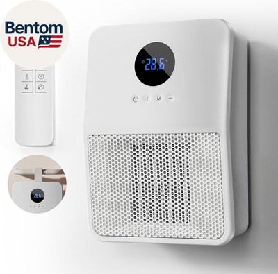 #ad #ad Electric Space Heater 3 IN 1 Portable Heater for Wall Mount Hook Desktop Remot $82.00