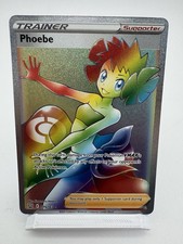 2021 Pokemon Phoebe 175/163 Battle Styles Rainbow Secret Rare Full Art Holo TCG on eBay