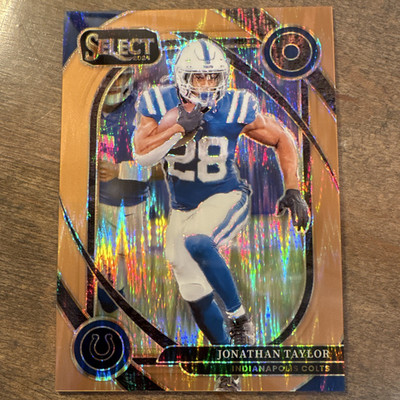 Panini 2024 Select Club Level Jonathan Taylor Colts #271 Copper Shock Prizm /299
