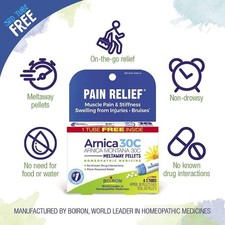 Boiron Arnica Montana 30C Homeopathic Medicine for Relief from Muscle Pain