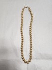 Vintage Signed Napier Gold Tone Ball Beads 18" Necklace — photo 1