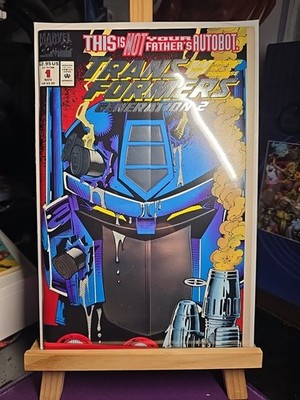 THIS IS NOT YOUR FATHER'S AUTOBOT TRANSFORMERS 1 GENERATION 2 DEREK YANIGER 1993