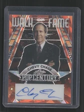 2023 Leaf Metal Pop Century #WF-CC1 CHEVY CHASE WALK OF FAME /5 AUTO