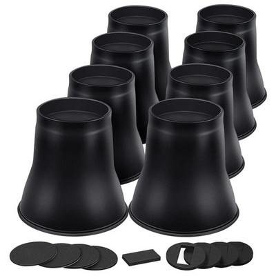 BED RISERS for Table Couch Furniture Bed Frame Sofa 6'' 6000lbs 8 Pack ANNKUT