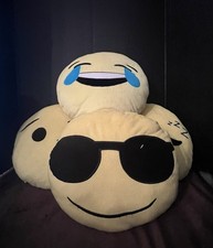 Emoji Plush Pillow Set 4 - Express Every Mood 