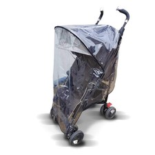 Maclaren Quest Regenschutz transparent PVC Kinderwagen Regenschutz Made in UK