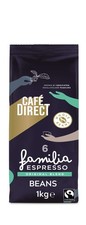 Cafédirect Familia Espresso Italian Style Coffee Beans 1kg - Dark Roasted Ble... 25.53 per kilo