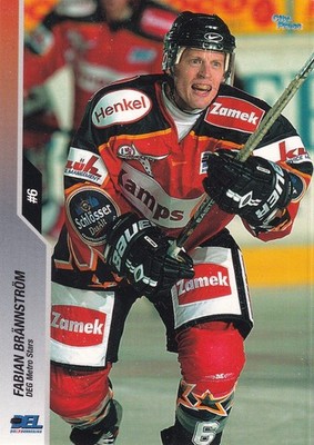 FABIAN BRÄNNSTRÖM   DEG METRO STARS   BASE CARD  # 031