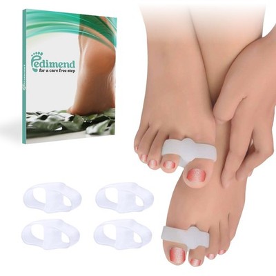 Pedimend  Silicone Gel Double Loop Bunion Corrector Toe Separator (2PAIR) - UK