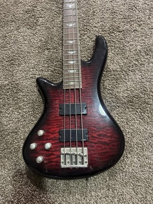 Left Handed Schecter Diamond Series Stiletto Extreme-4 4-String Solid Body Bass