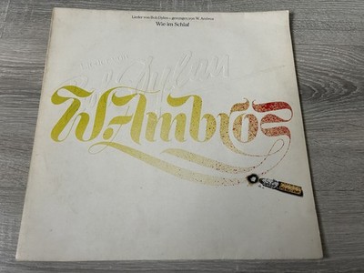 Wolfgang Ambros - Wie Im Schlaf (Lieder von Bob Dylan) - BLPS 3333 LP Vinyl