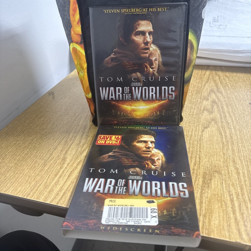 War of the Worlds (DVD, 2005) Widescreen With Slipcover