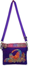 Sun'N'Sand Laurel Burch Catnificent Small 2 Piece Crossbody Bag