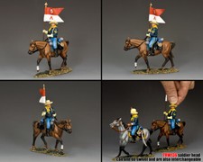 KING COUNTRY THE REAL WEST TRW136 U.S. CAVALRY GUIDON BEARER MIB