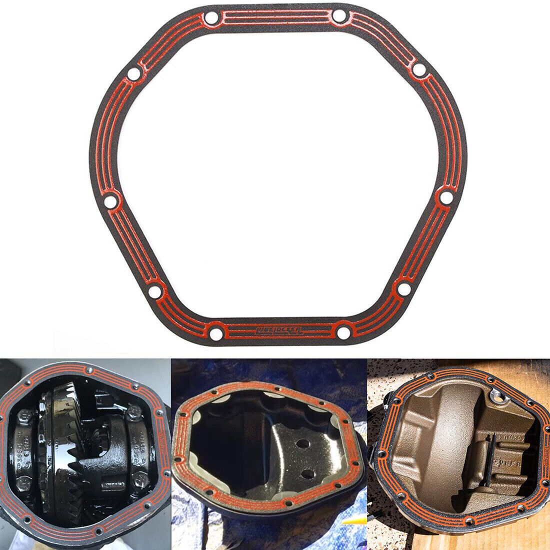 Differential Cover Gasket for Jeep Grand Wagoneer Cherokee Wagoneer 1972-86 4.2L
