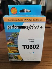 Performance Plus Epson Ink Cartridges Cyan New T0602 Original