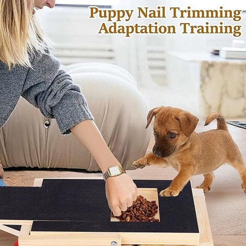 Adjustable Wooden Dog Training Ramp, 3 Angles 45-65 Degrees, Non-Slip Surface - Picture 3 of 6