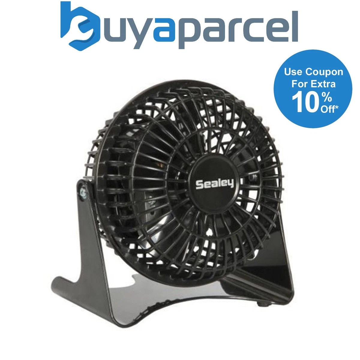 Sealey SFF04 4 Inch Pivoting Mini Desk Office Work Fan 5051747756281 | eBay