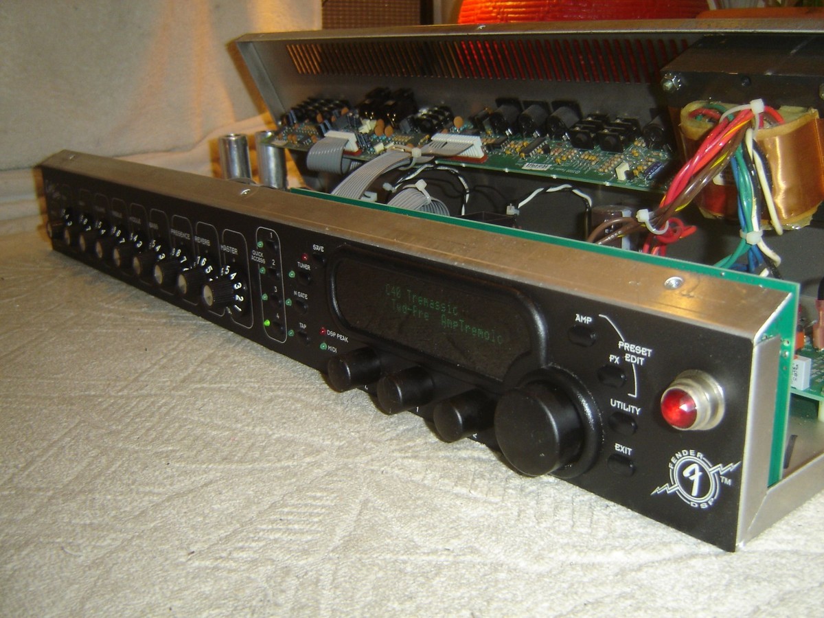 Fender Cyber Twin, PR 393, Tube Preamp, Guitar Amplifier, Reverb 