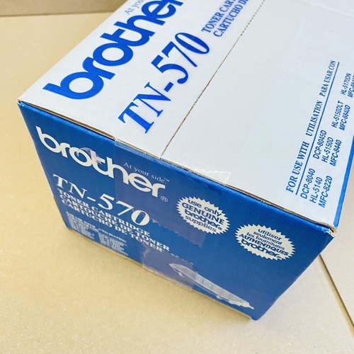 🔥Genuine Brother TN-570 Black High Yield Toner Cartridge Brand New Sealed - Picture 3 of 8