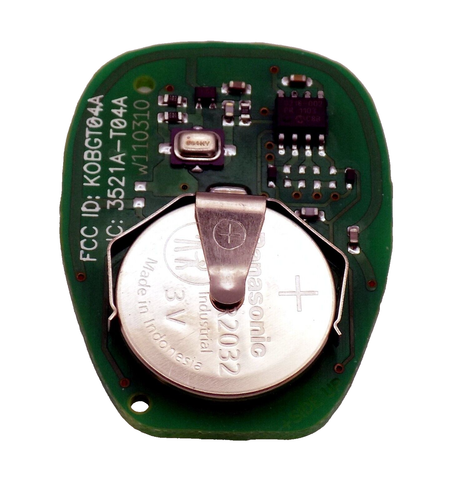 Replacement Keyless Entry Remote Fob For 2007-2009 Pontiac Solstice - Black, 4-Button