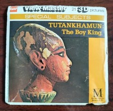 Tutankhamun: The Boy King 3D View-Master J75 - 3 Reels and Booklet