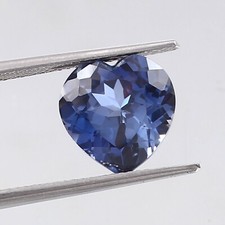 Natural Flawless Ceylon Royal Blue Sapphire Heart Cut Loose Gemstone 11x11 MM